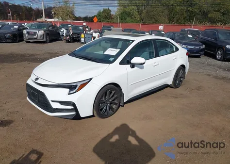 2025 Toyota Corolla Se from USA, damaged, VIN 5YFP4MCE9SP220506